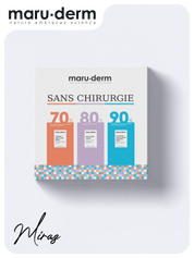 Marudermpack 3-step skincare set with cleanser, serum, and moisturizer for radiant and rejuvenated skin